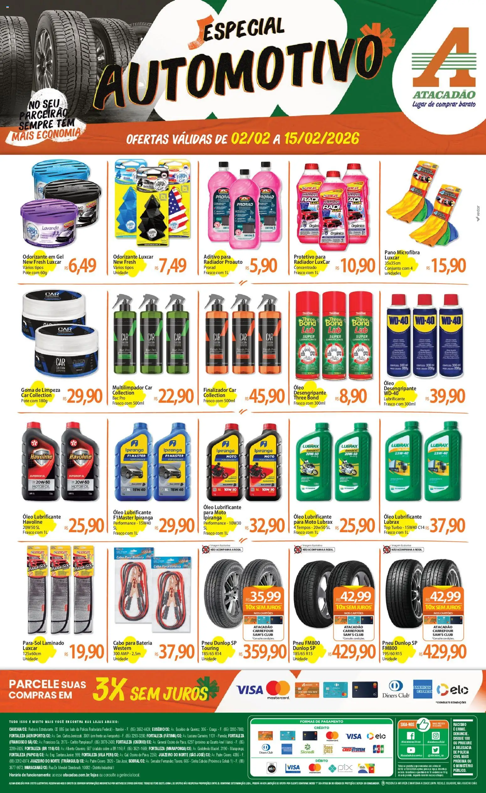 Pré-Visualização do folheto "Ofertas - CE" da loja Atacadão válido a partir de 02/02/2026