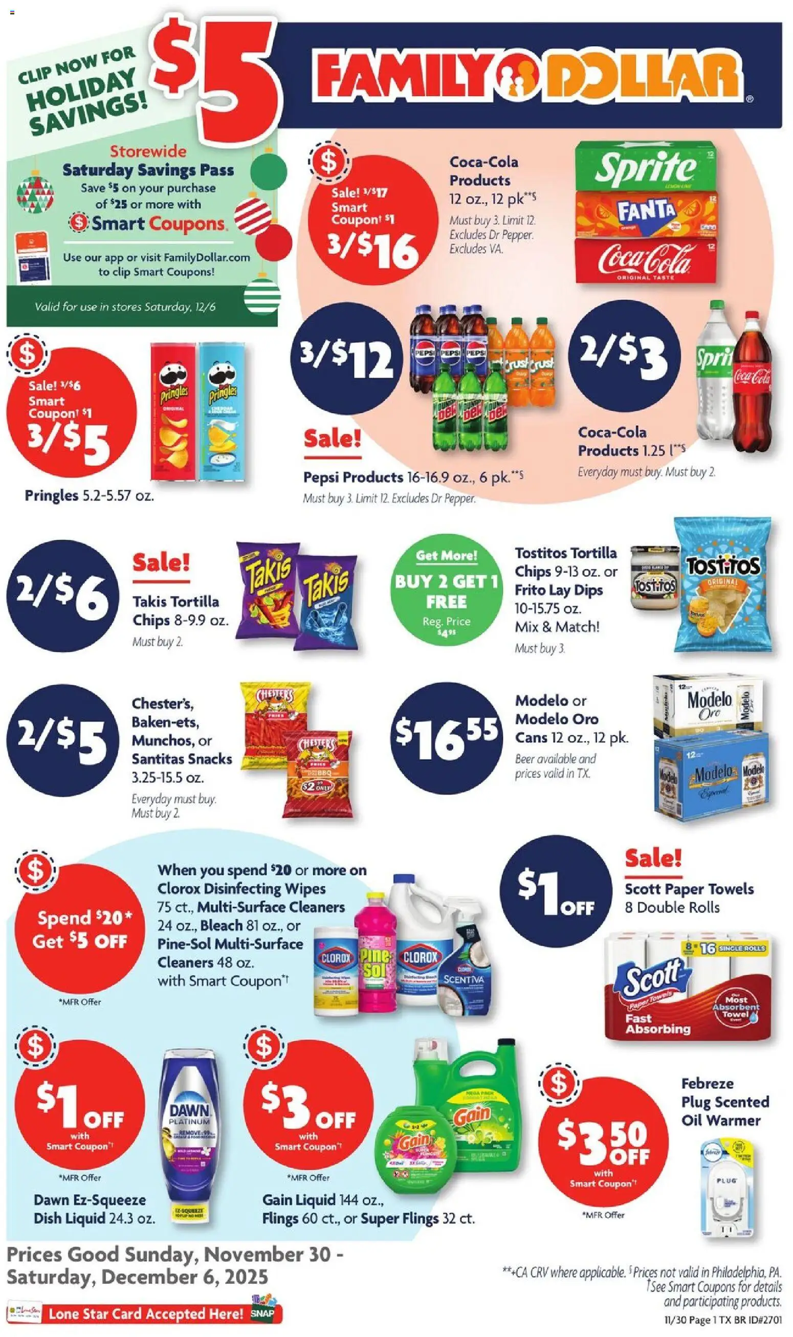 Ad Preview of Family Dollar Weekly Ad from 11/30/2025