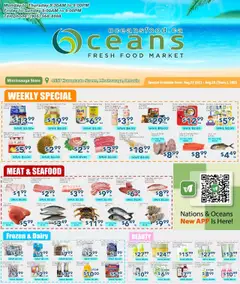 Un aperçu du dépliant Weekly Flyer - Mississauga du magasin Oceans est valide à partir 22 août 2025