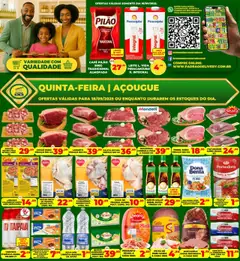 Pré-Visualização do folheto "Ofertas do Açougue" da loja Supermercado Padrão válido a partir de 18/09/2025