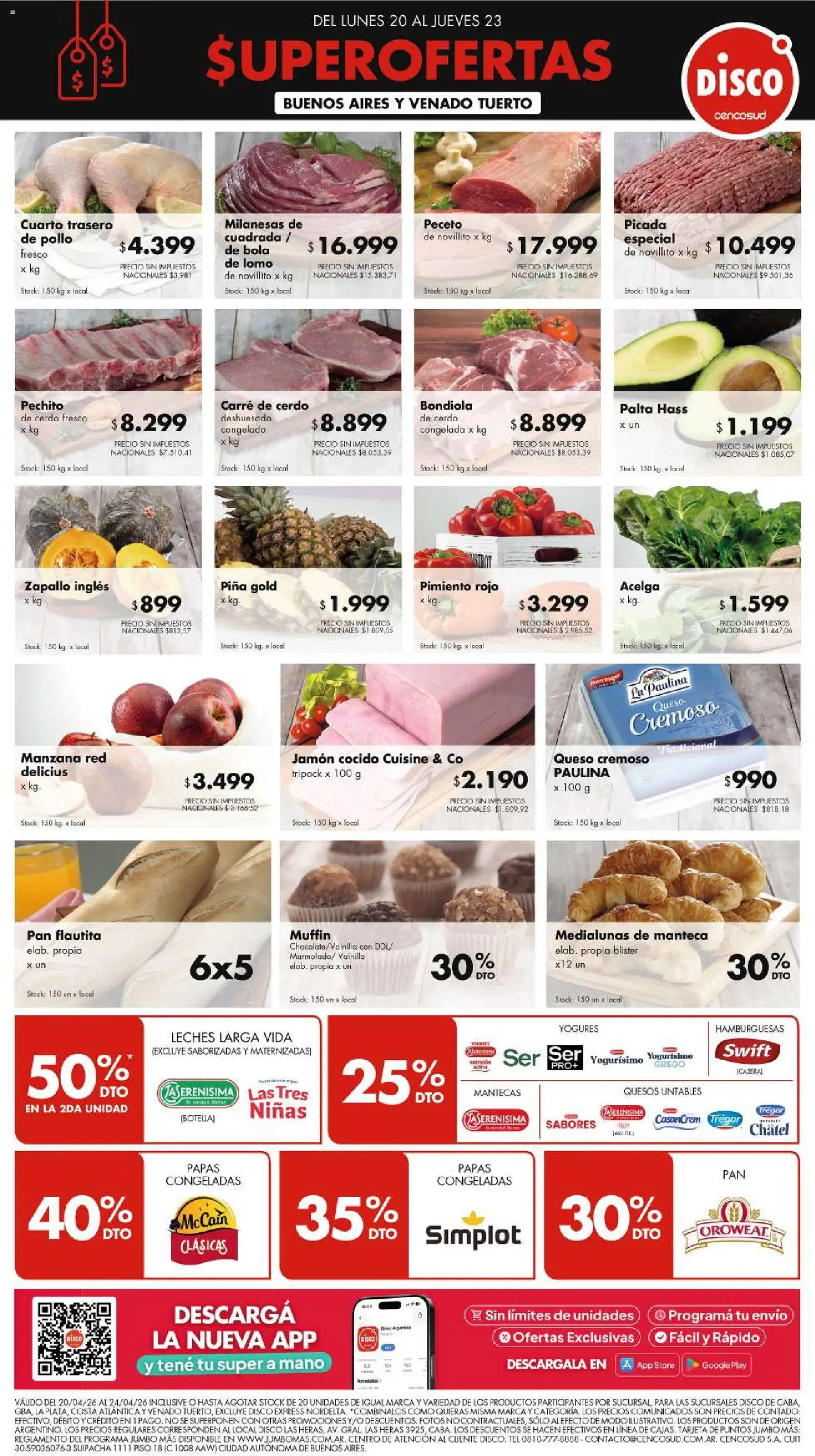 Vista previa del folleto de la tienda Disco válido desde el 20/04/2026 