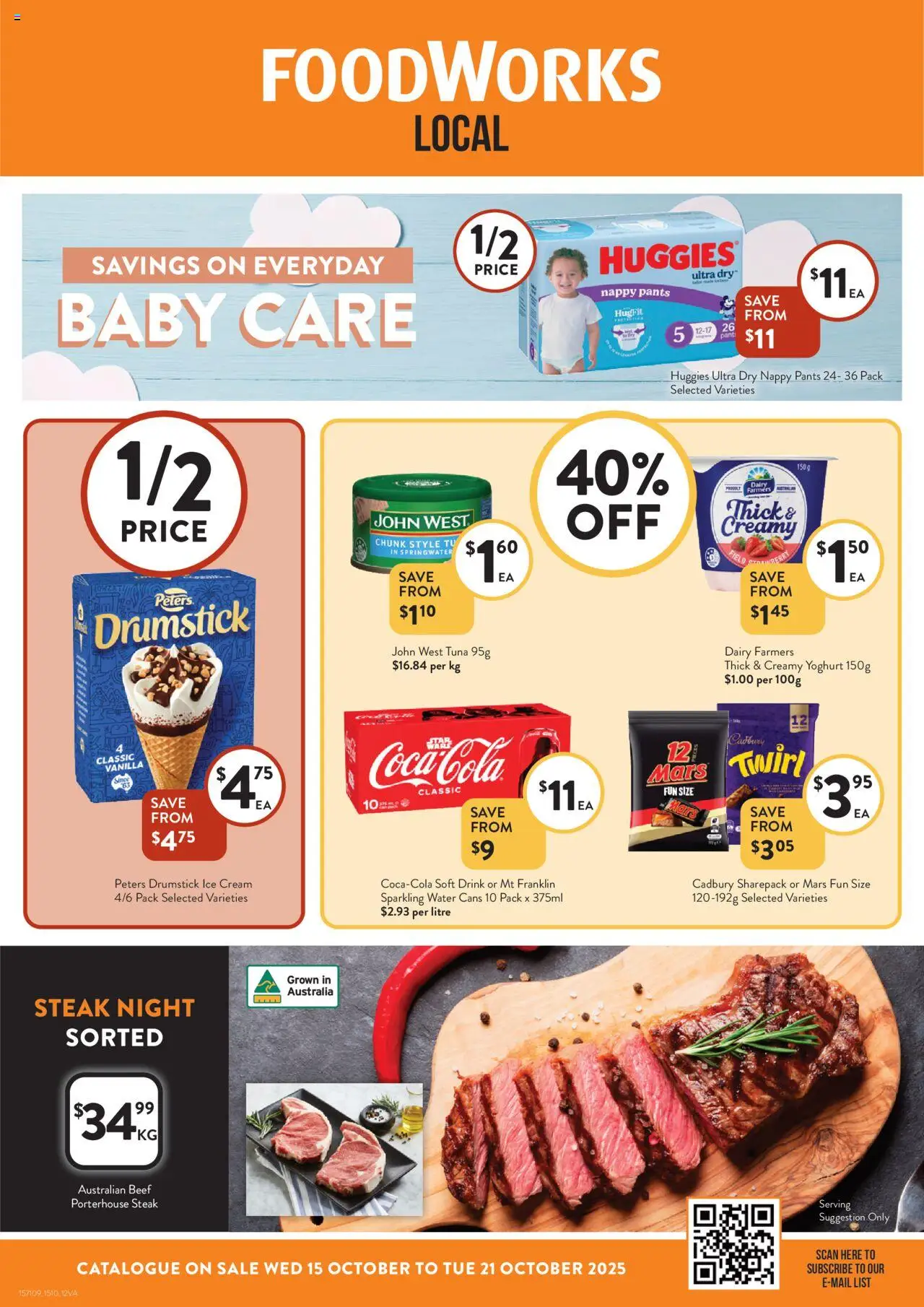 Foodworks catalogue valid from 15/10/2025 - page 1