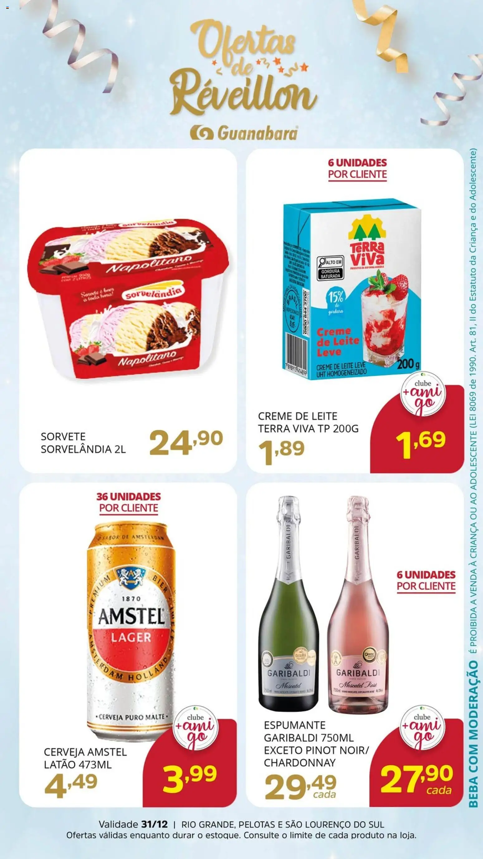 Pré-Visualização do folheto "Ofertas da semana" da loja Supermercado Guanabara válido a partir de 31/12/2025
