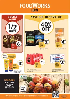 Preview of catalogue Catalogue SA from shop Foodworks valid 24/12/2025