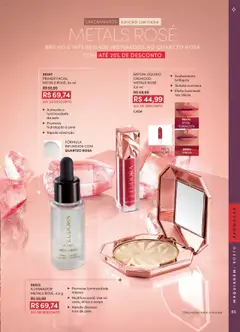 Pré-Visualização do folheto "Catálogo 15/2025" da loja Eudora válido a partir de 07/10/2025 | Página: 65