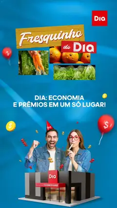Pré-Visualização do folheto "Promoções" da loja Dia válido a partir de 27/10/2025