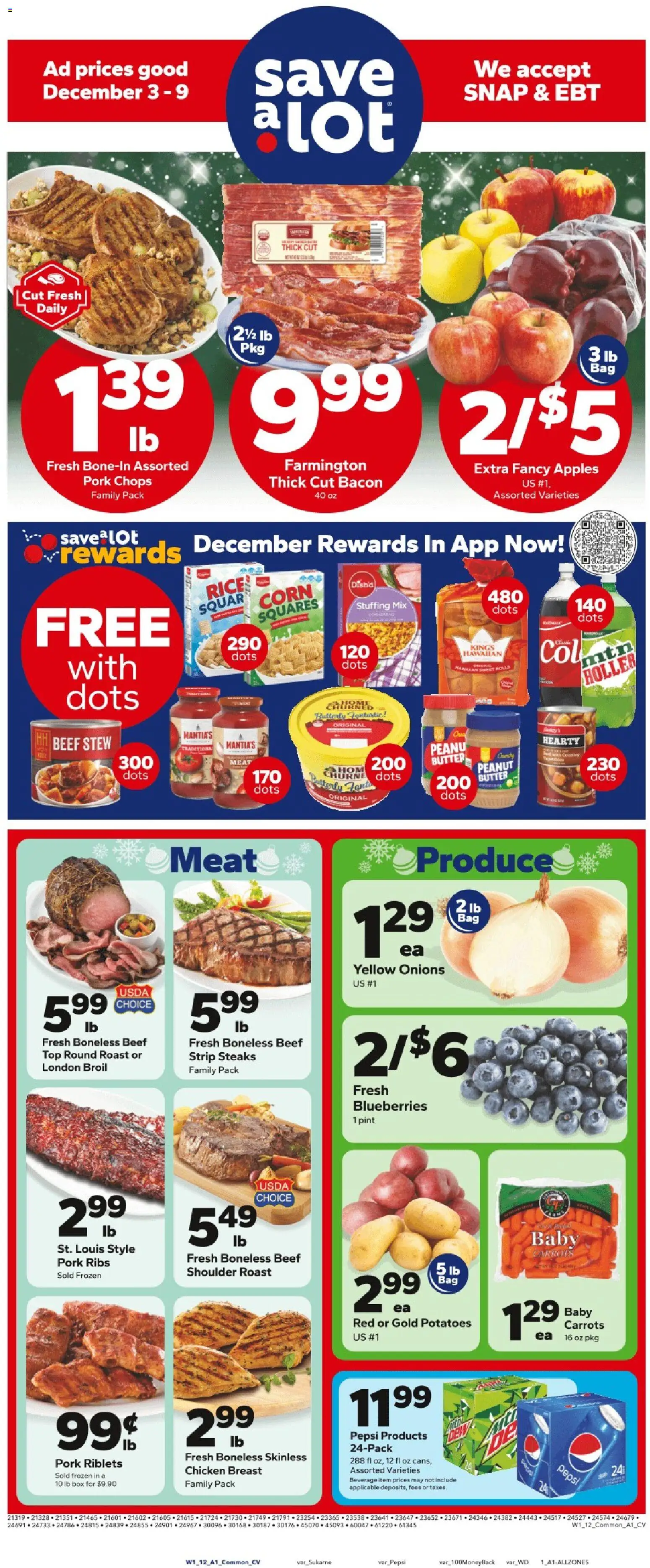 Ad Preview of Save a Lot Weekly Ad from 12/03/2025