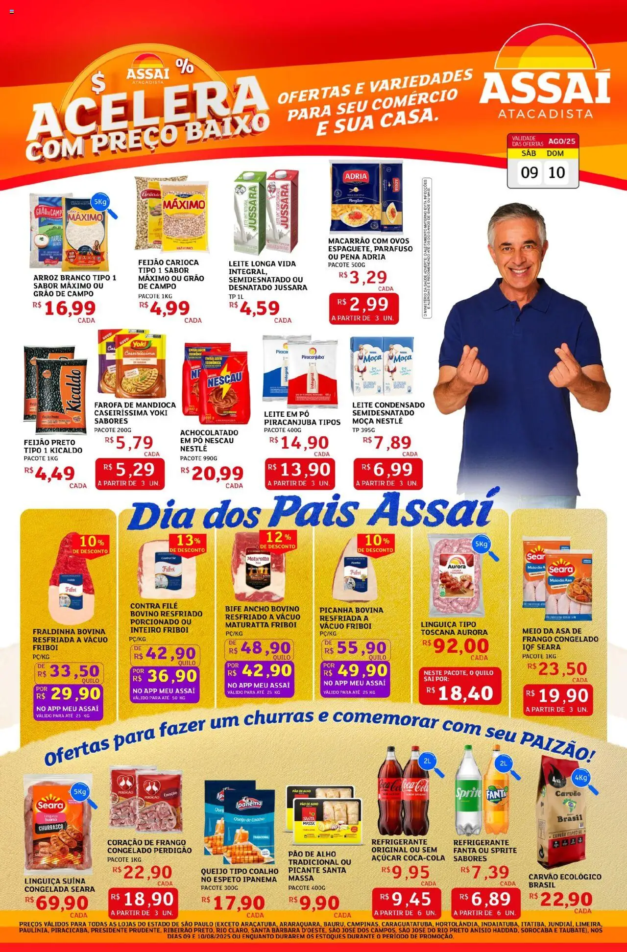 Assaí Atacadista folheto "Encarte - SP" válido a partir de 09/08/2025 - número de página 1