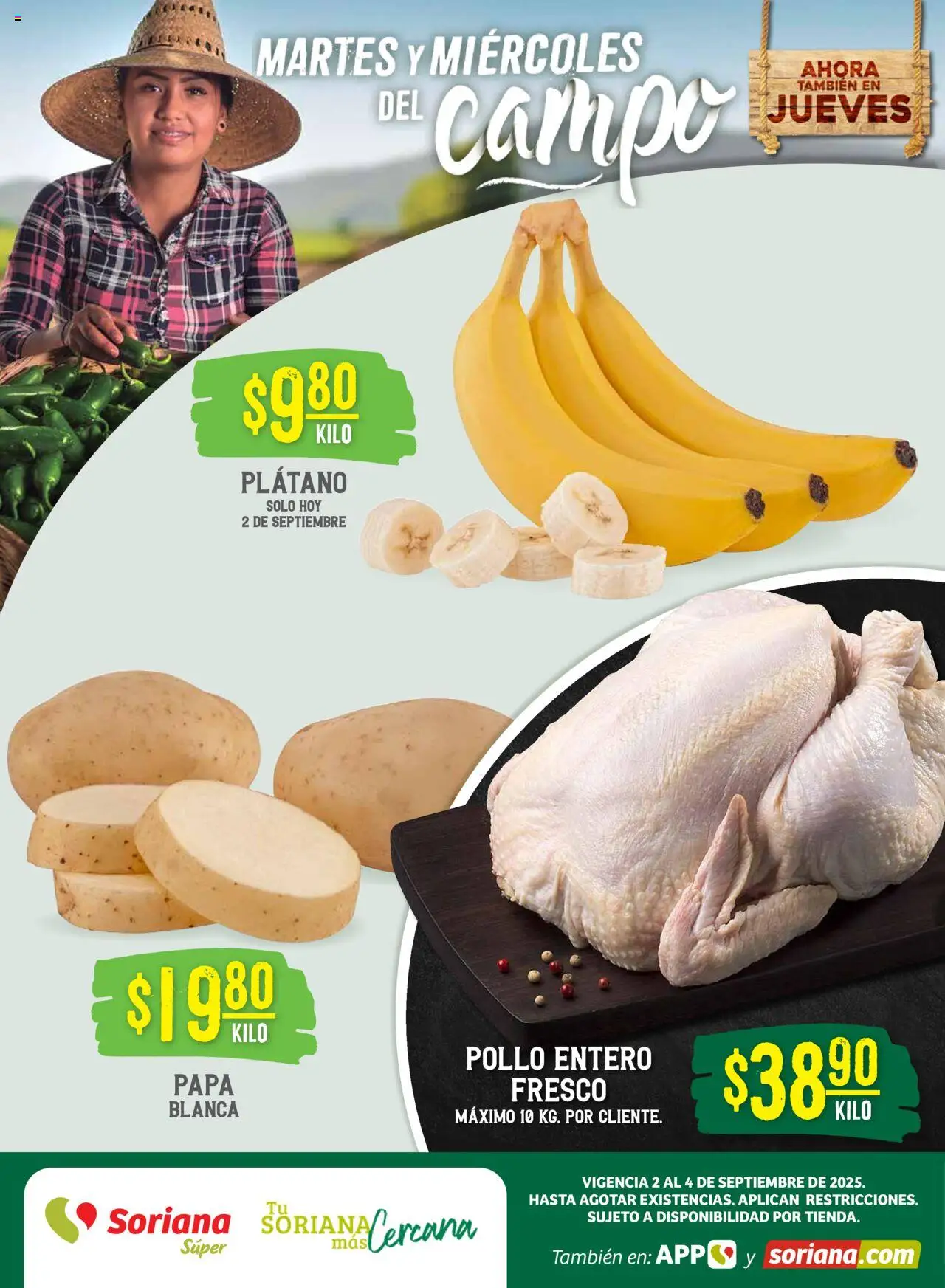 Martes y Miércoles del Campo Súper: Saltillo Soriana y sus promociones válidas desde el 02/09/2025 - Número de página 1