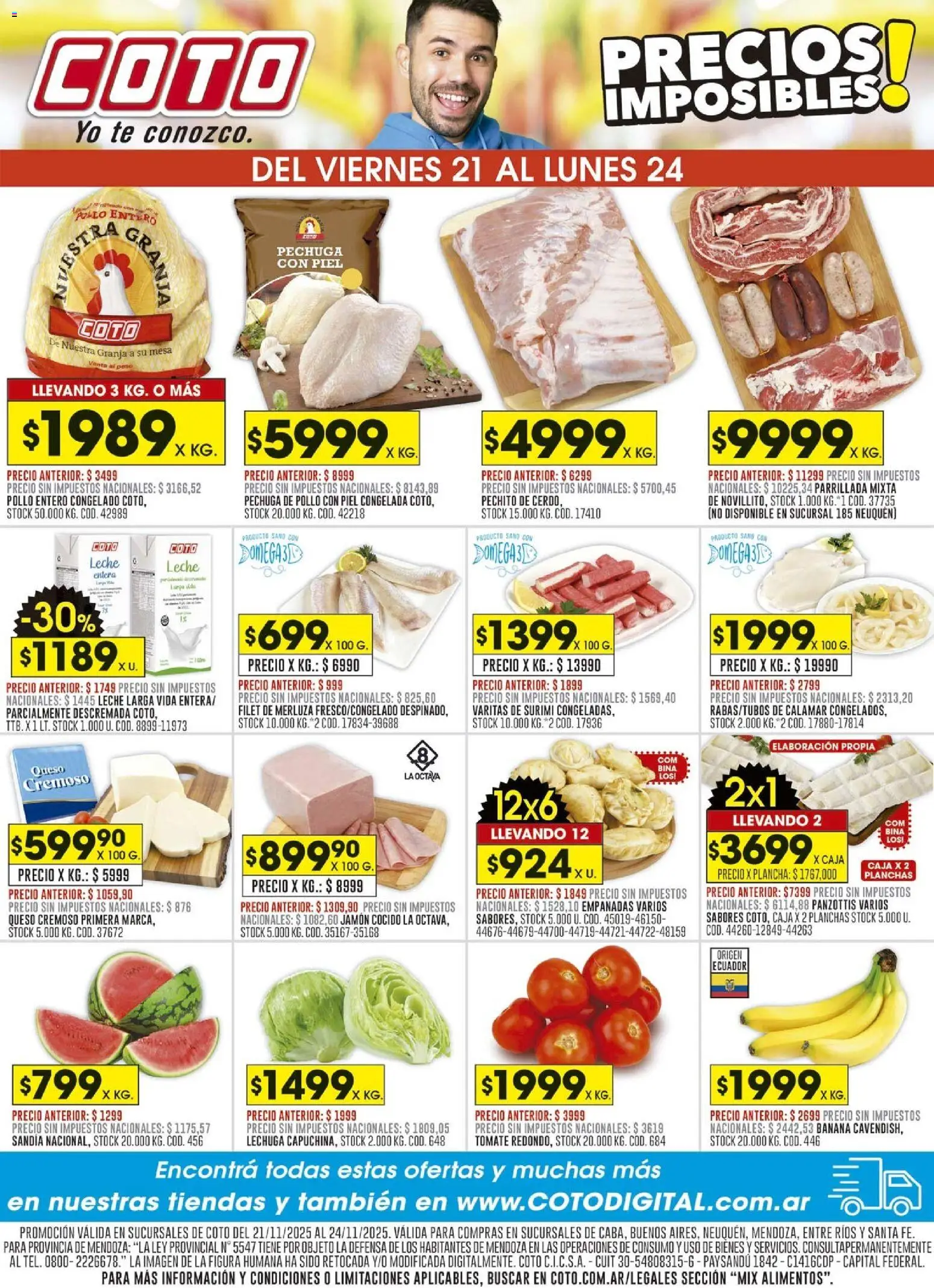 Vista previa del folleto de la tienda Coto válido desde el 21/11/2025 