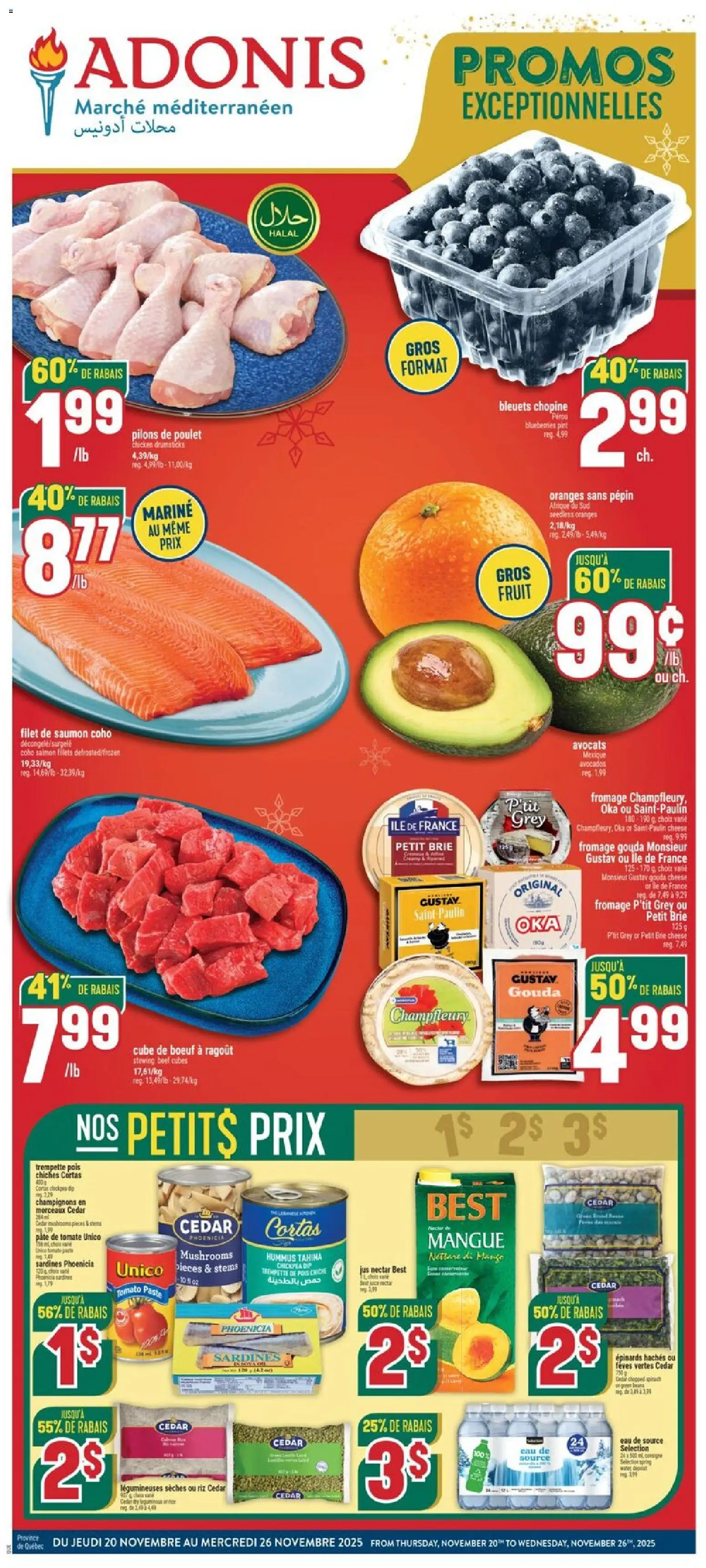 Preview of leaflet Circulaire from shop Adonis is valid from Nov 20, 2025