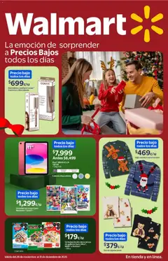Vista previa las ofertas de la tienda Walmart - Folleto desde el 26/11/2025 