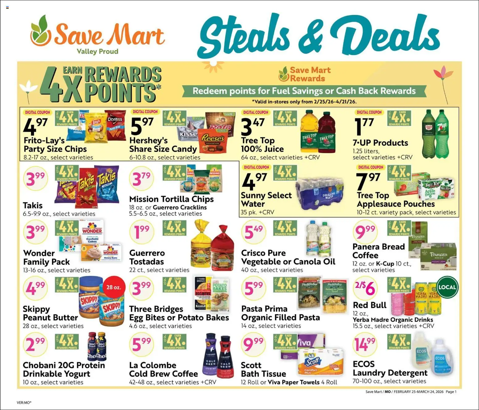 Ad Preview of Save Mart Big Book of Savings from 02/25/2026