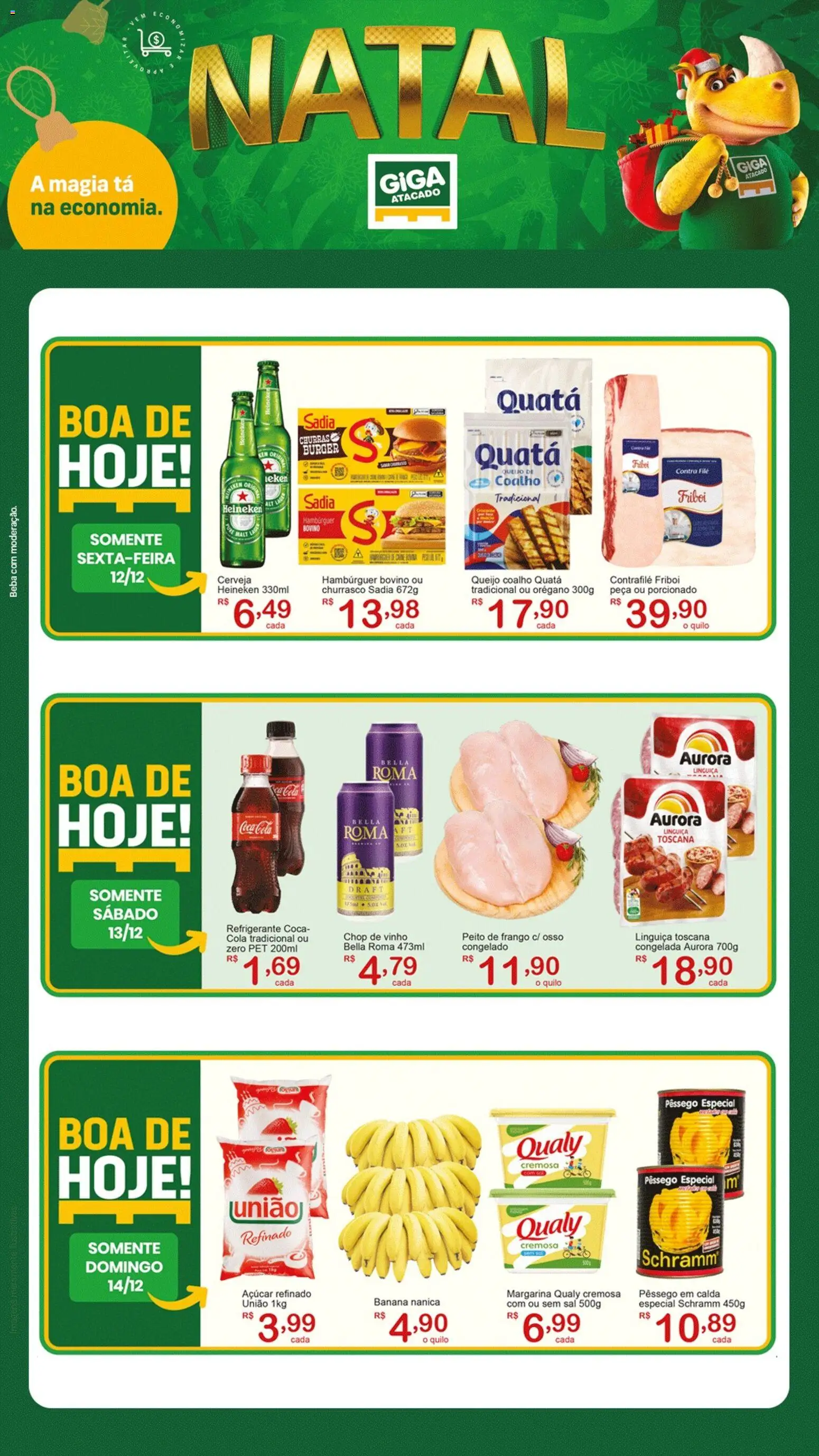 Pré-Visualização do folheto "Ofertas da semana" da loja GIGA Atacado válido a partir de 12/12/2025