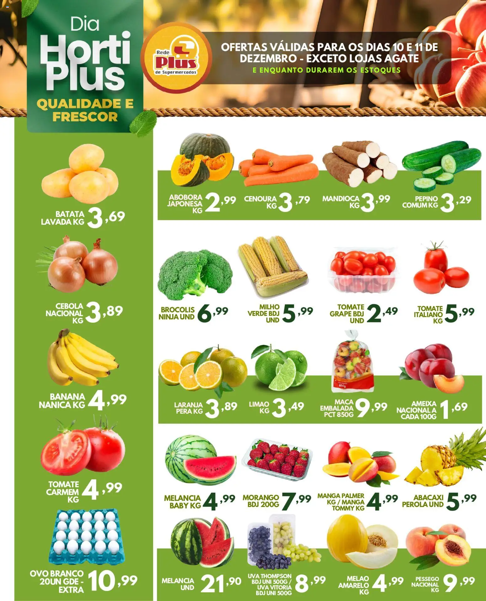 Pré-Visualização do folheto "Ofertas da semana" da loja Rede Plus Supermercados válido a partir de 10/12/2025