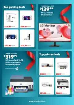 Ad Preview of Staples Cyber Week from 11/30/2025 | Page: 6