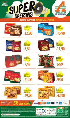 Pré-Visualização do folheto "Ofertas - SP" da loja Atacadão válido a partir de 05/11/2025