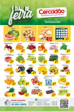 Pré-Visualização do folheto "Ofertas da semana" da loja Cercadão válido a partir de 17/09/2025