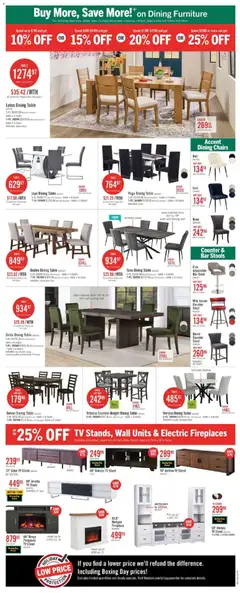 Preview of leaflet Weekly flyer / circulaire from shop The Brick is valid from Dec 12, 2025 | Page: 8