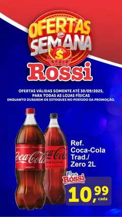 Pré-Visualização do folheto "Ofertas da semana" da loja Rossi Supermercados válido a partir de 25/09/2025