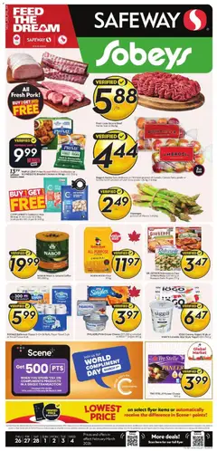 Preview of leaflet Weekly Flyer - AB from shop Sobeys is valid from Feb 26, 2026