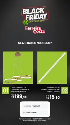 Pré-Visualização do folheto "Black Friday" da loja Ferreira Costa válido a partir de 02/11/2025 | Página: 16