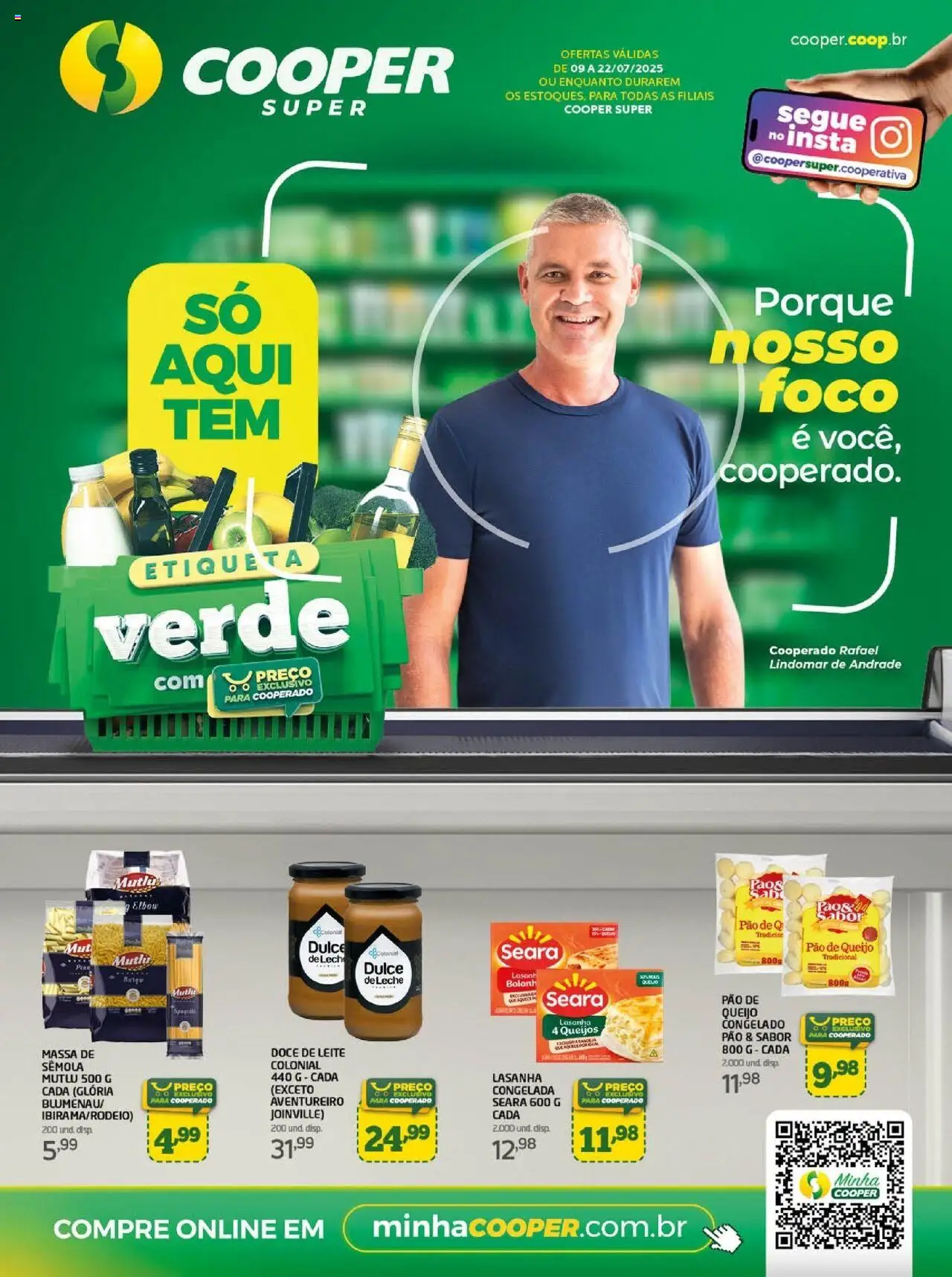 Cooper folheto "Ofertas Quinzenal" válido a partir de 09/07/2025 - número de página 1