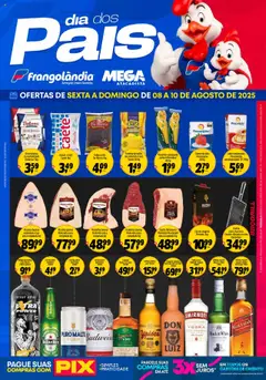 Pré-Visualização do folheto "Ofertas FDS" da loja Frangolândia válido a partir de 08/08/2025