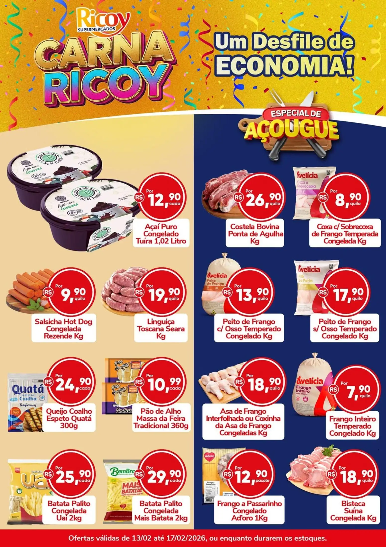 Pré-Visualização do folheto "Ofertas da semana" da loja Ricoy válido a partir de 13/02/2026