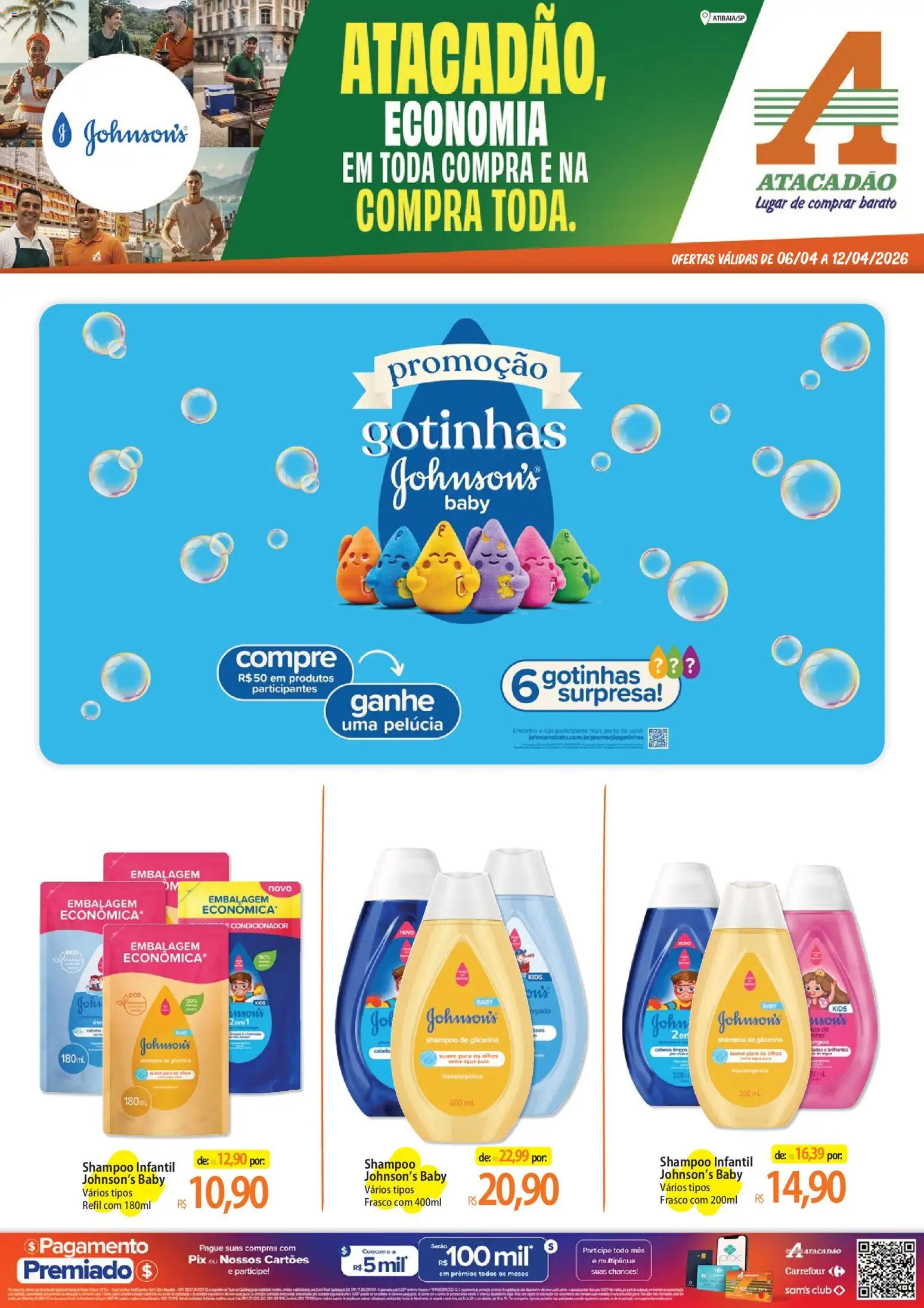 Pré-Visualização do folheto "Atacadão ofertas - SP" da loja Atacadão válido a partir de 06/04/2026