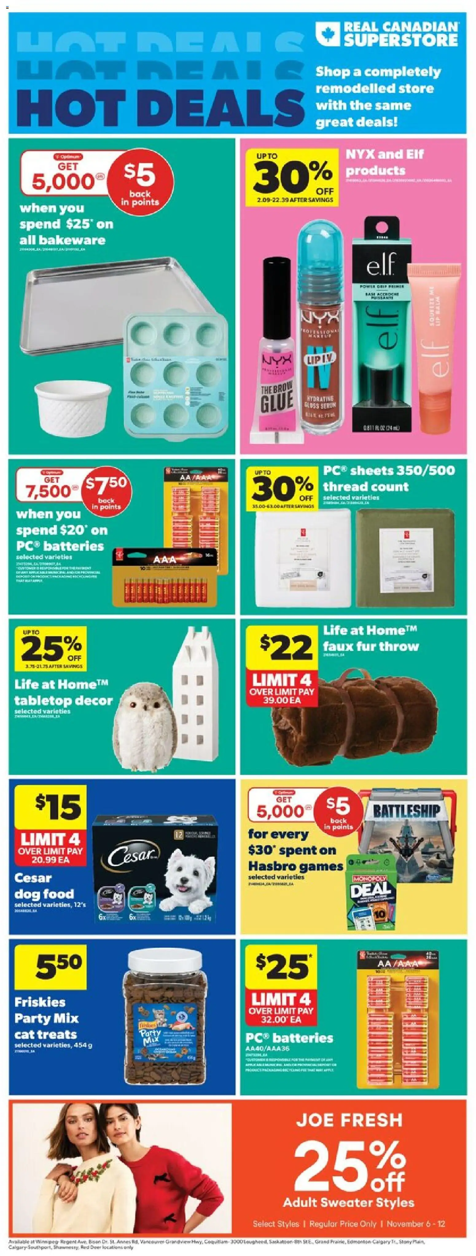 Preview of leaflet Weekly Flyer - NU from shop Real Canadian Superstore is valid from Nov 06, 2025