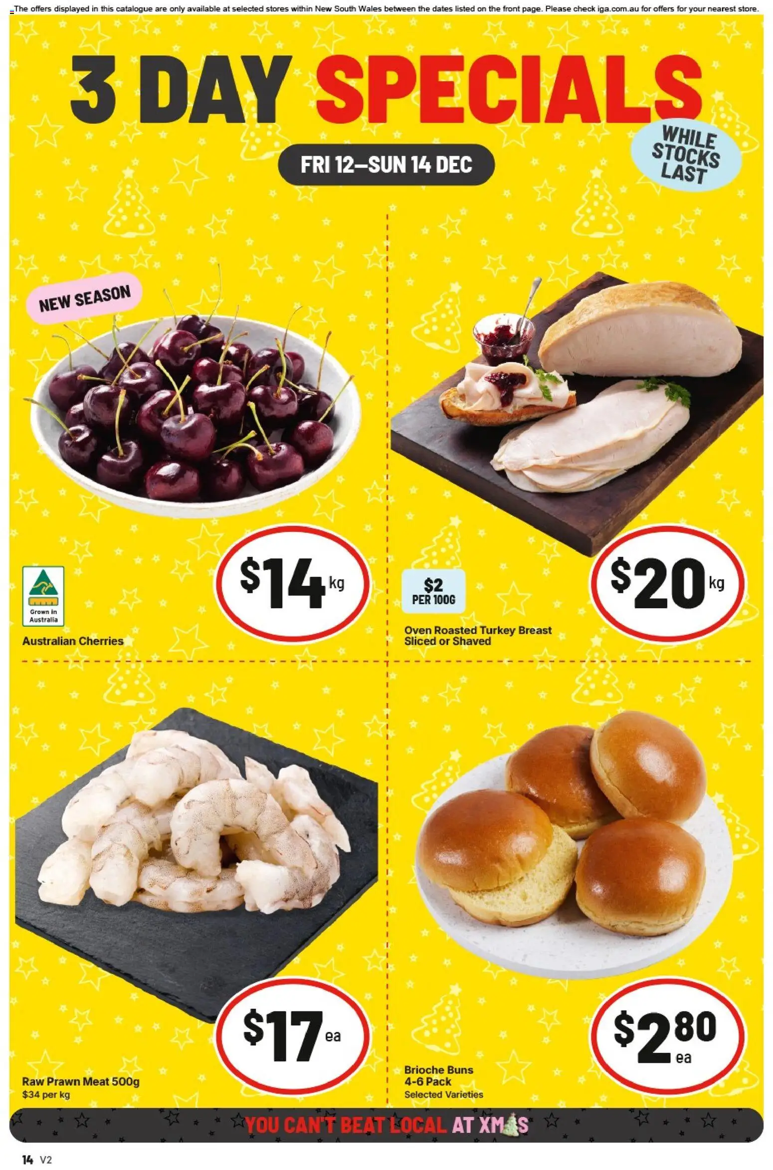 Preview of catalogue 3 Day Specials NSW from shop IGA valid 12/12/2025