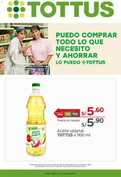 Vista previa de Catálogo de la tienda Tottus válido desde 23/10/2025