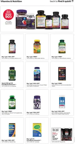 Ad Preview of CVS Pharmacy Weekly Ad from 10/26/2025 | Page: 8