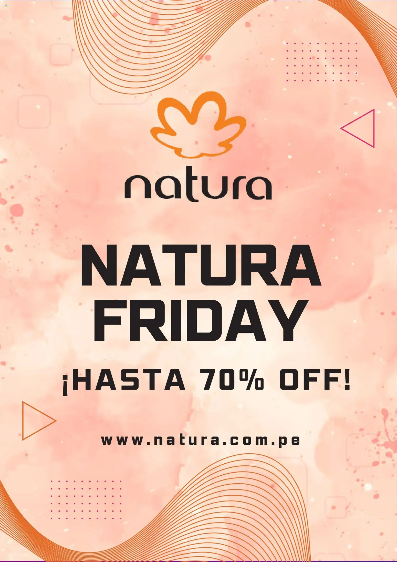 Vista previa de Black Friday de la tienda Natura válido desde 24/11/2025