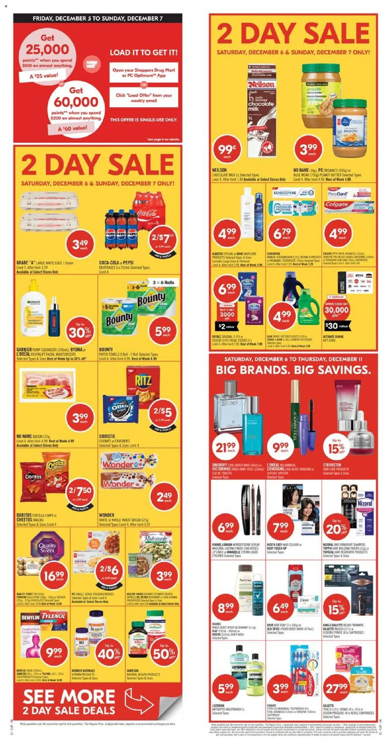 Preview of leaflet Weekly flyer / circulaire from shop Shoppers is valid from Dec 06, 2025