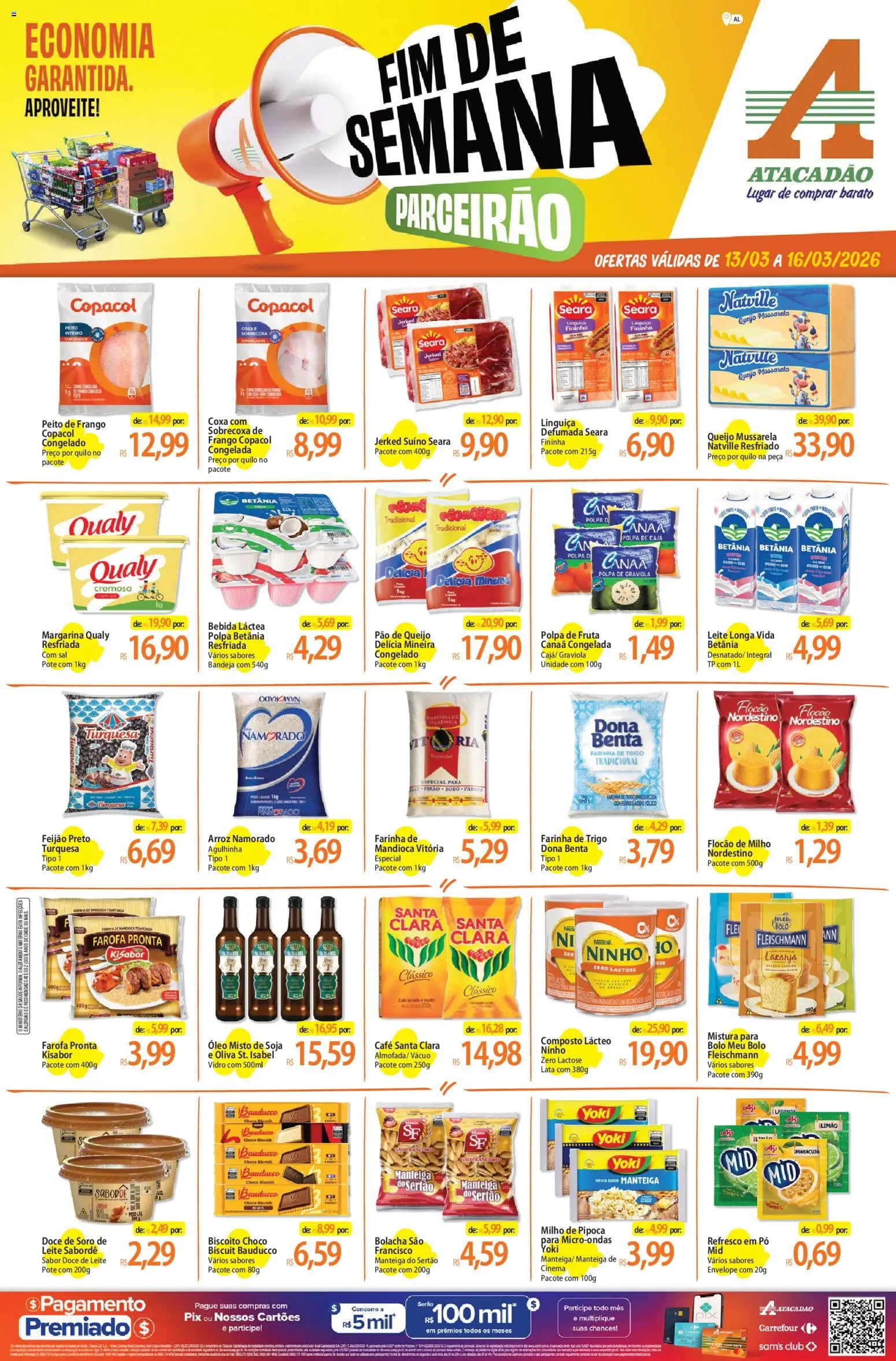 Pré-Visualização do folheto "Atacadão ofertas - AL" da loja Atacadão válido a partir de 13/03/2026