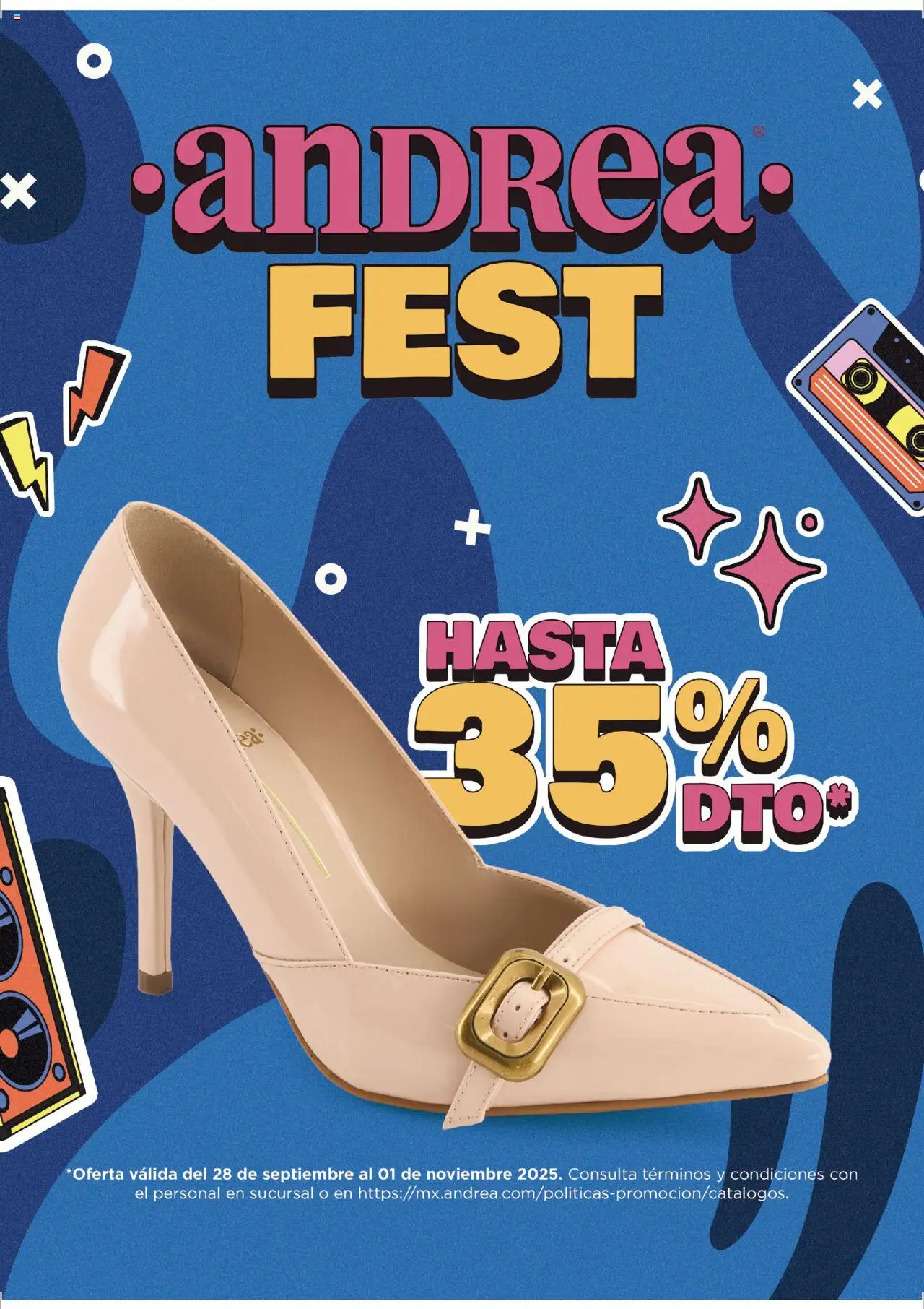 Catálogo Andrea Fest Andrea y sus promociones válidas desde el 28/09/2025 - Número de página 1