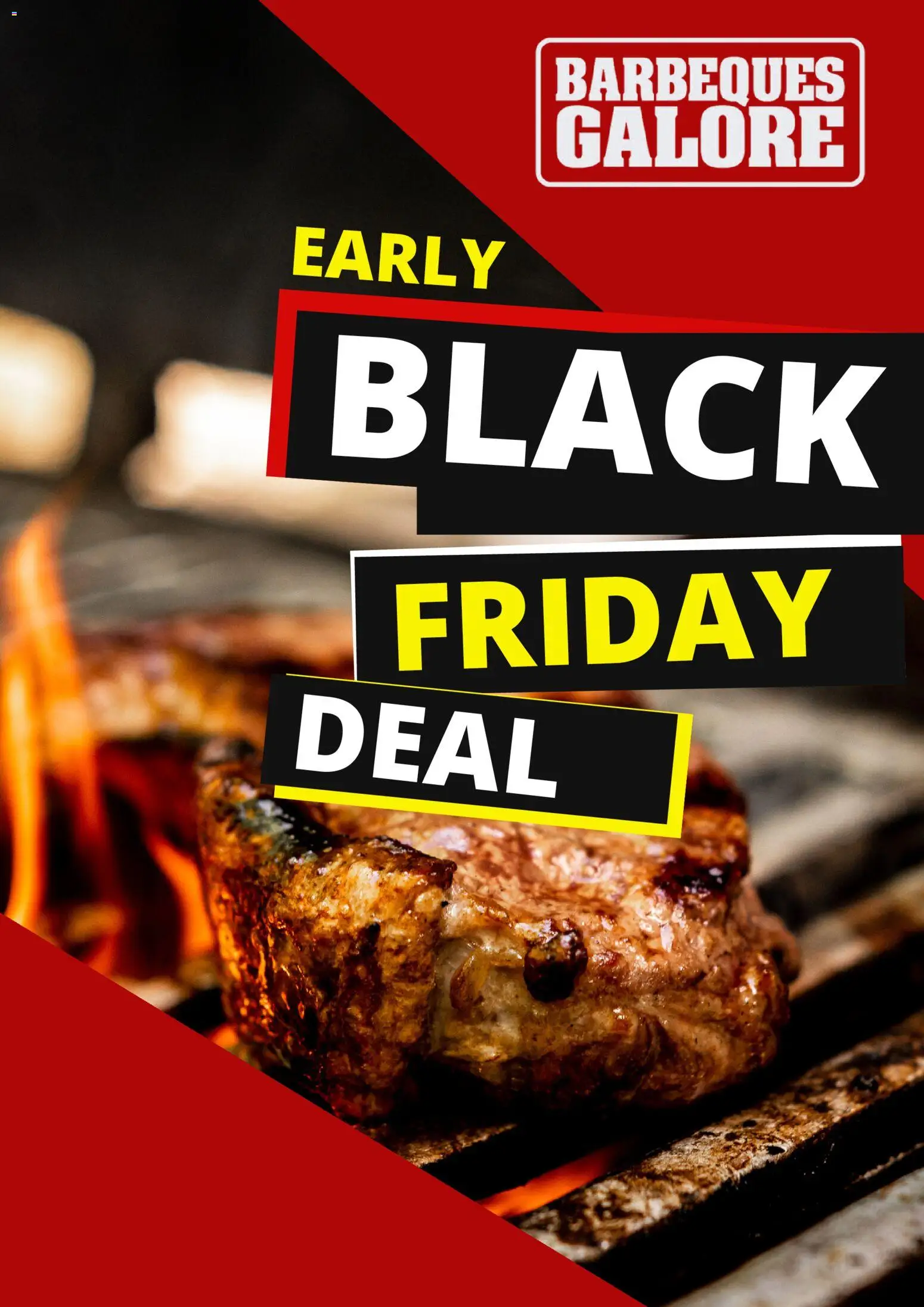 Preview of catalogue Black Friday from shop Barbeques Galore valid 31/10/2025