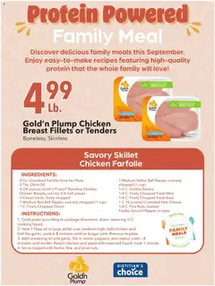 Ad Preview of Coborn's Protein Powered Family Meal from 09/21/2025
