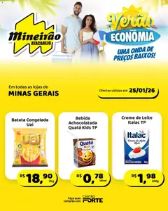 Pré-Visualização do folheto "Ofertas da semana" da loja Mineirão Atacarejo válido a partir de 19/01/2026