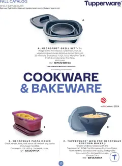 Preview of leaflet Fall 2025 Catalog from shop Tupperware is valid from Sep 01, 2025 | Page: 12