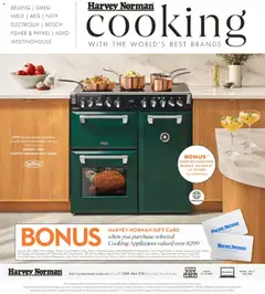Preview of catalogue Harvey Norman catalogue Cooking from shop Harvey Norman valid 29/04/2026