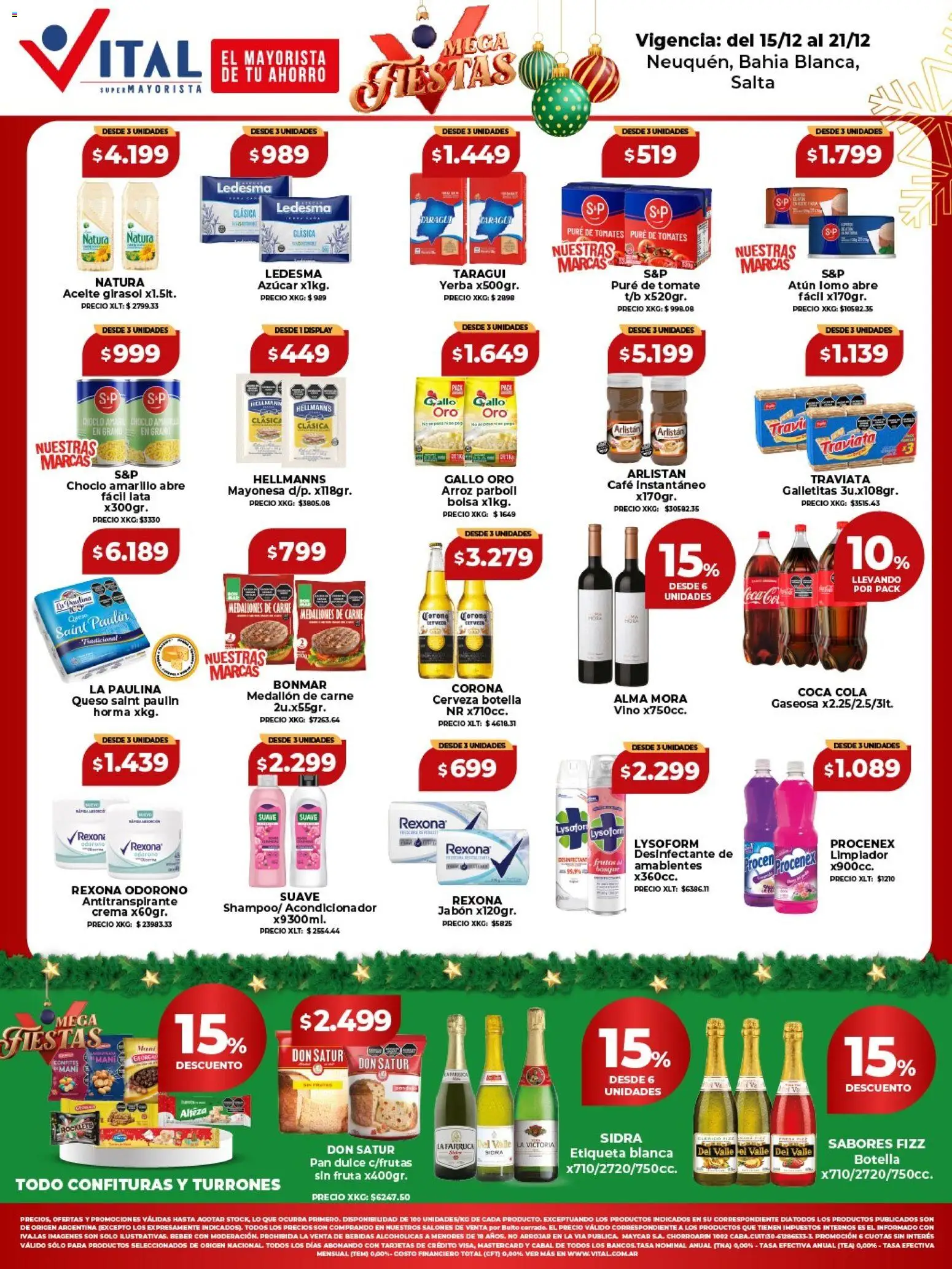 Vista previa del folleto de la tienda Vital válido desde el 15/12/2025 