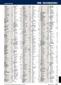 Preview of catalogue Engineering & Scientific Catalogue 2025/2026 from shop Jaycar valid 09/07/2025 | Page: 595