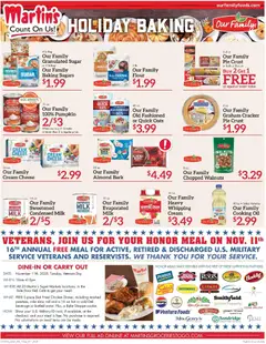 Ad Preview of Martin’s Weekly Ad from 11/09/2025 | Page: 4