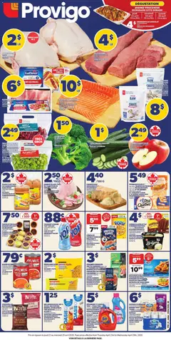 Preview of leaflet Provigo weekly flyer / circulaire from shop Provigo is valid from Apr 23, 2026