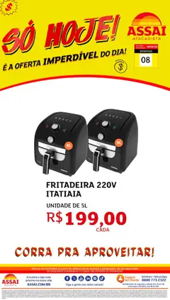 Pré-Visualização do folheto "Assaí Atacadista ofertas - TO" da loja Assaí Atacadista válido a partir de 08/03/2026