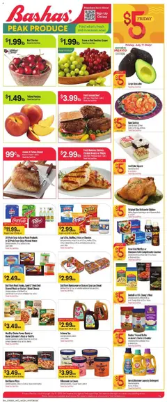 Ad Preview of Basha's Weekly Ad from 07/09/2025