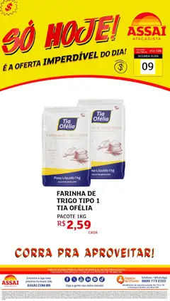 Pré-Visualização do folheto "Encarte - DF" da loja Assaí Atacadista válido a partir de 09/02/2026